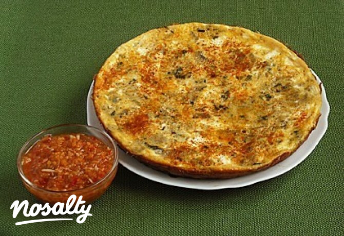 Gombás omlett