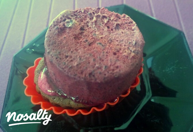 Áfonya mousse