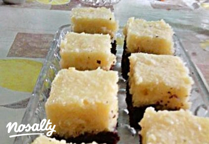 Mascarponés kókuszkocka
