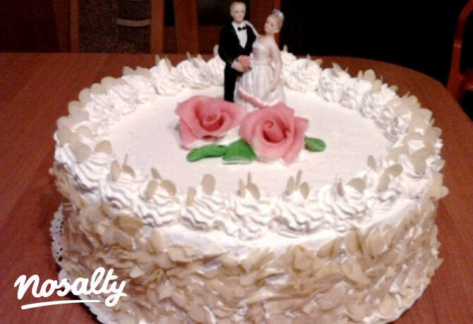 Esküvői gesztenyetorta