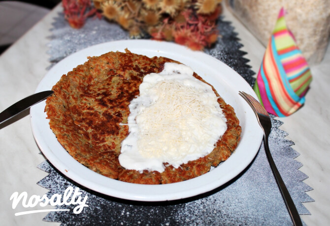 Burgonyás-zabpelyhes lángos