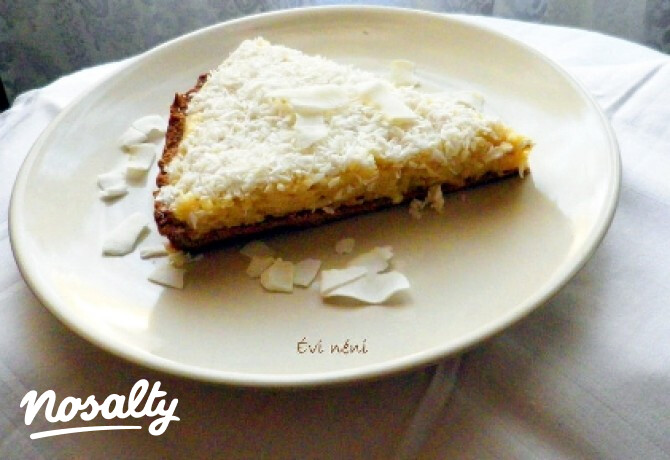 Vaníliás-kókuszos torta