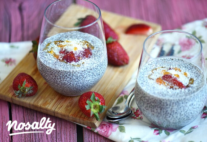 Reggeli chia puding