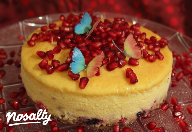 Áfonyás sajttorta Hanele konyhájából