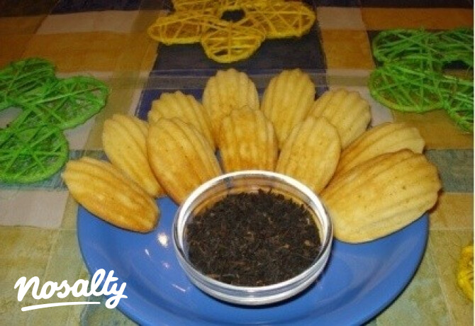 Earl Grey teás madeleine