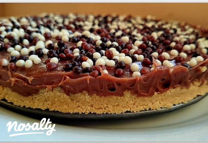 Ezen a képen: Nutellás sajttorta Kókuszos Lány konyhájából
