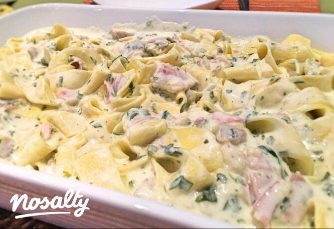 Hamis carbonara spagetti