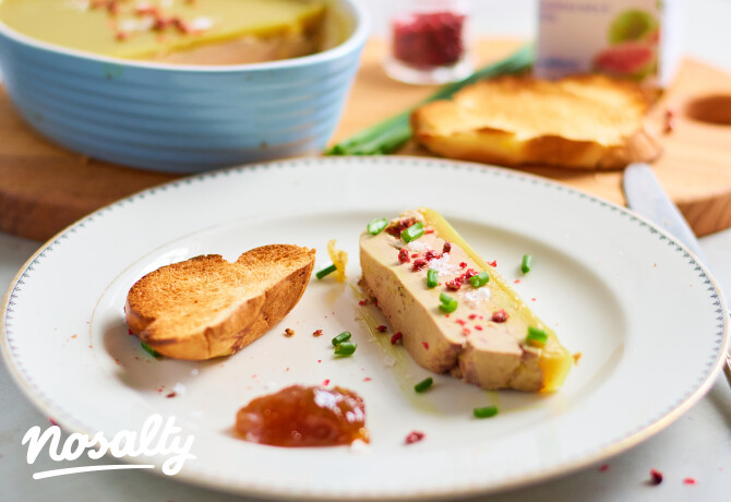 Libamáj terrine