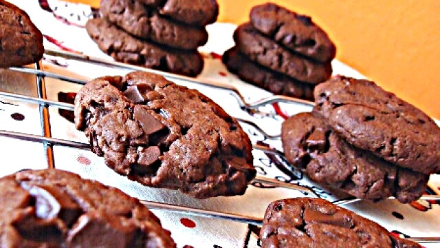 Nagyon Csokis Kakaos Keksz Nosalty