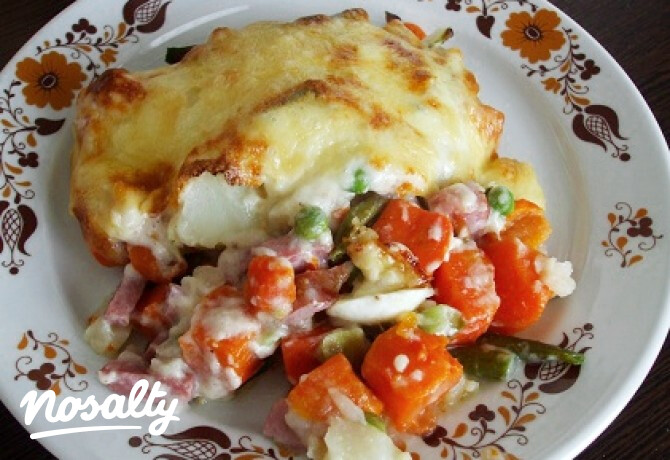 Rakott vegyes zöldség