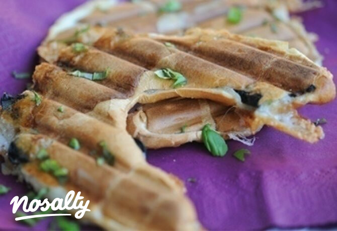 Mozzarellás lapos kiflik
