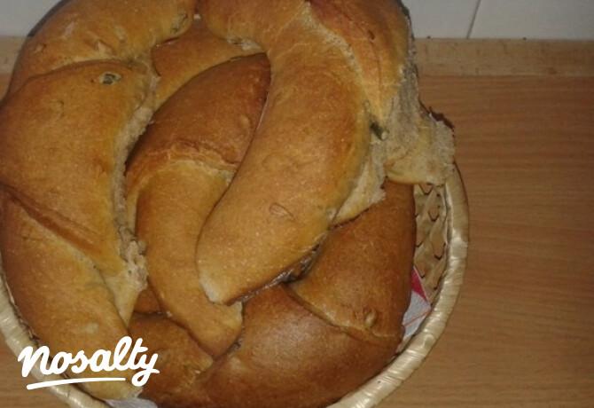 Teljes kiőrlésű magos kiflik