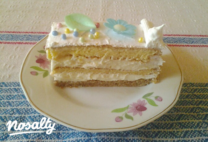 Születésnapi citromos torta