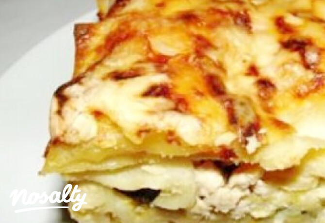 Húsos-zöldséges lasagne Vivike konyhájából