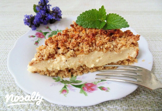 Mennyei német sajttorta zabpehelyből