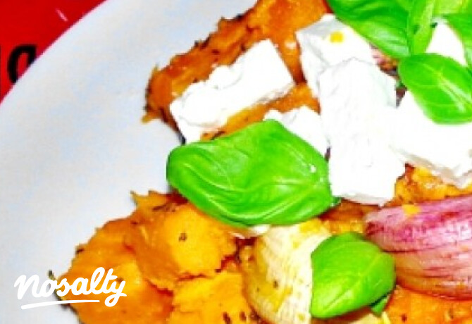 Feta sajtos-fűszeres édesburgonya