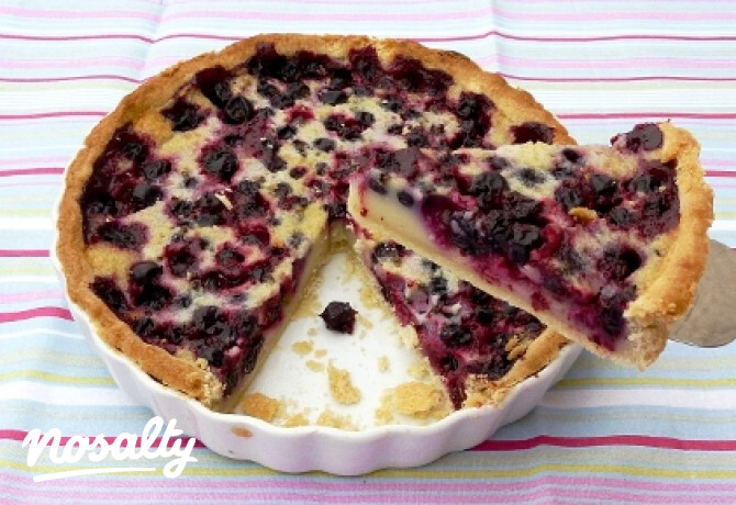 Feketeribizlis pite