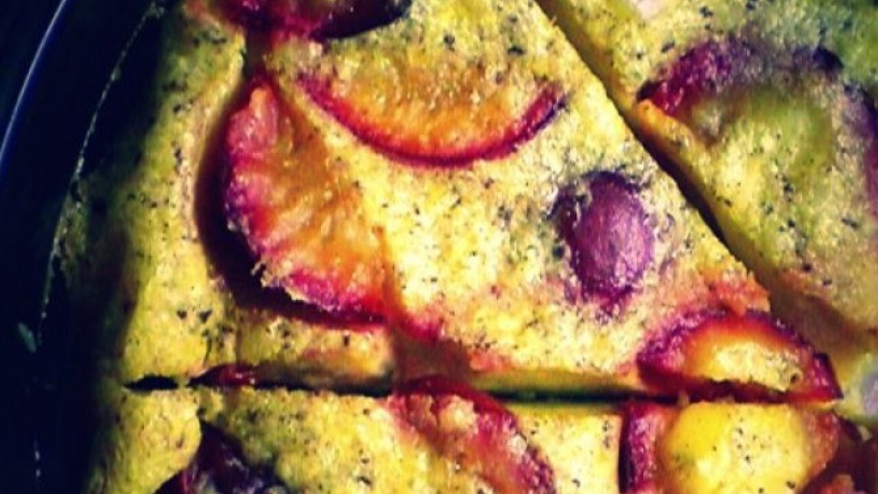 Szilvás clafoutis Lila Kancsótól