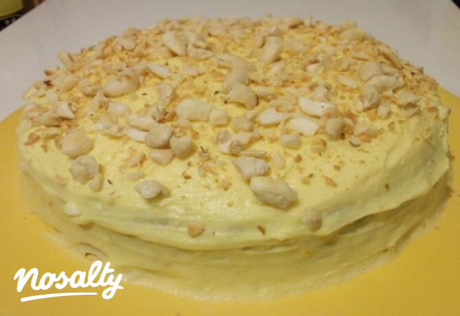 Raffaello torta pirított mandulával