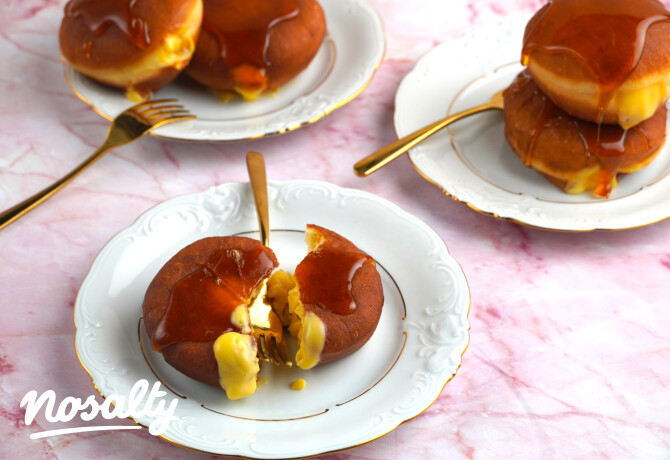 Créme brulée fánk