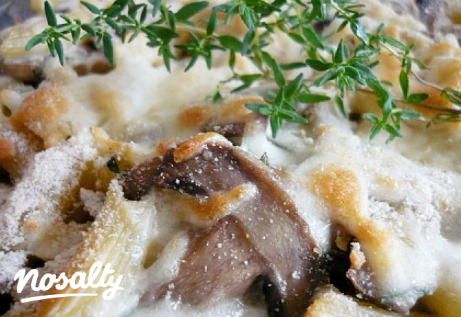 Gombás penne