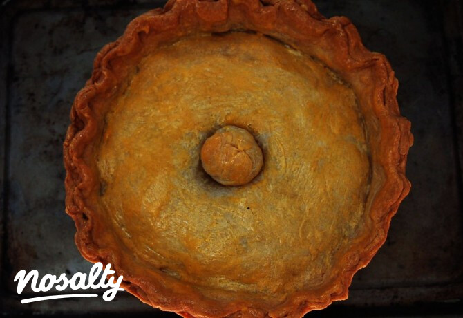 Krumplis-húsos pite