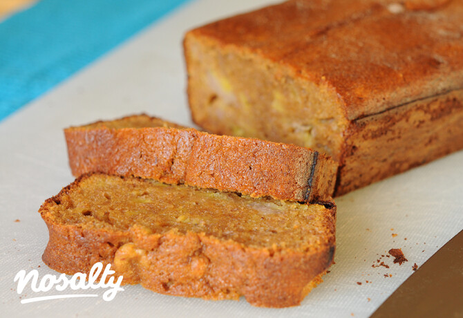 Mézes banánkenyér