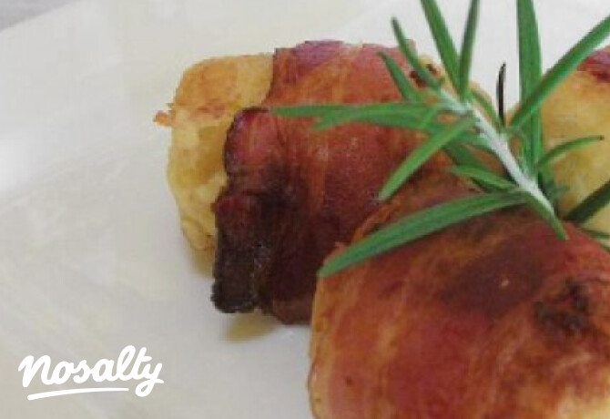 Baconbe csavart krumplipüré