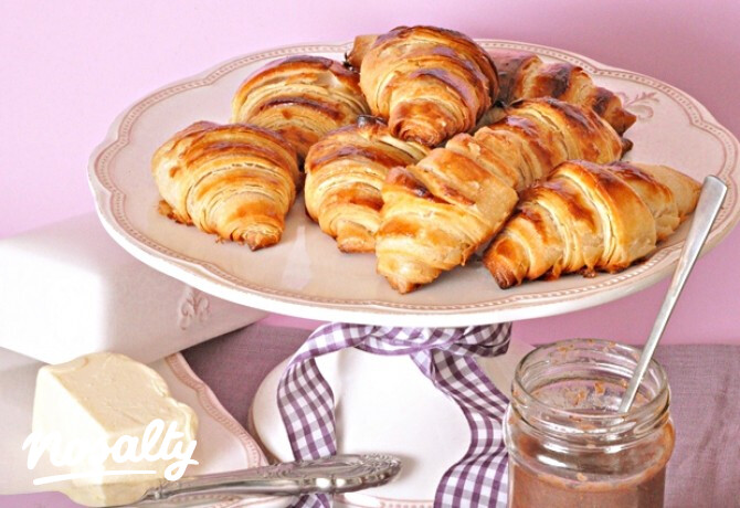 Házi vajas croissant