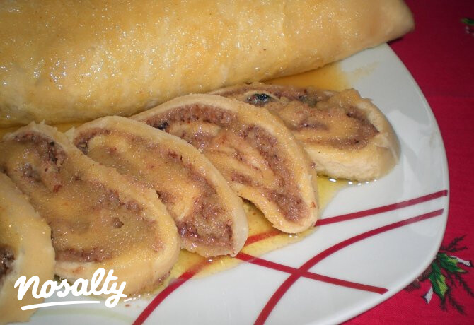 Fantasztikus diós bejgli - főzve