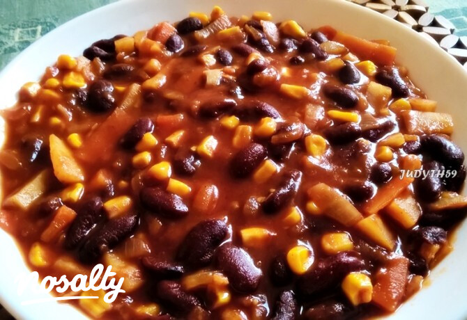 Vörösbab-ragu