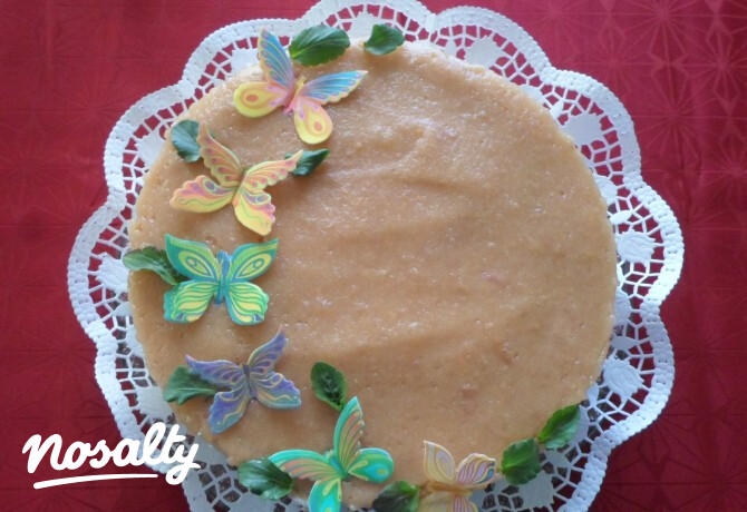Sütés nélküli pillangós torta
