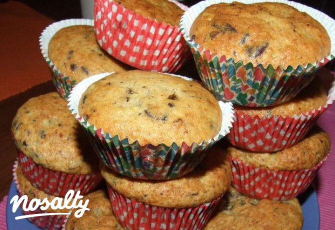 Csokis-banános muffin PolliSéftől