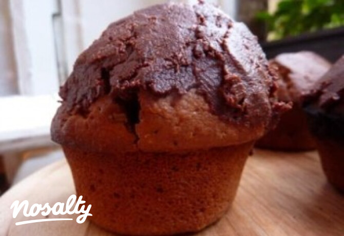 Rumos-csokis-kókuszos muffin