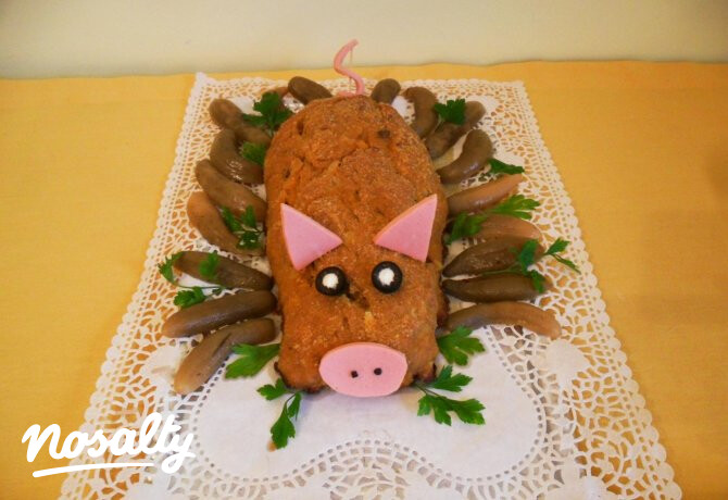 Malac alakú burgonyás fasírt
