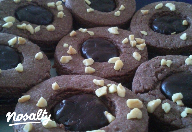 Csokoládés linzer extrákkal