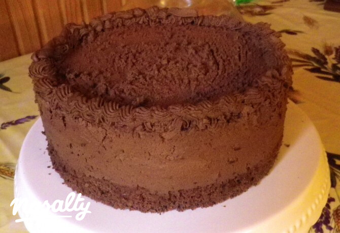 Csokoládé mousse torta