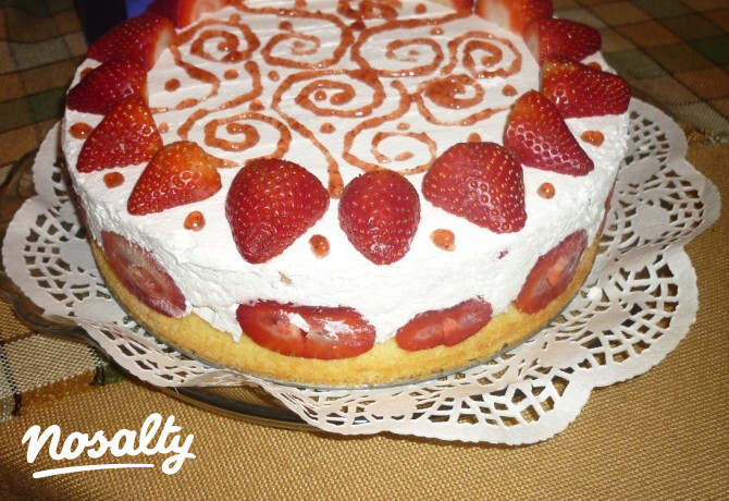 Epres panna-cotta torta