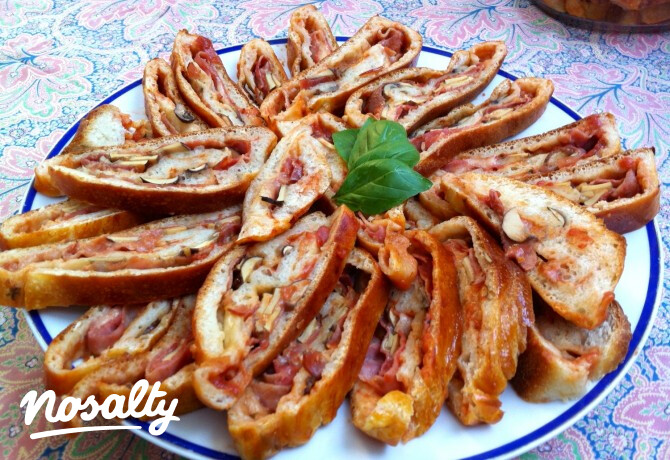Pizzatekercsek Grétitől