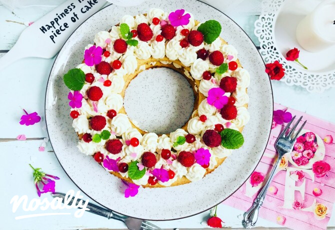Málna tart
