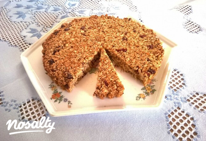 Tőzegáfonya flapjack