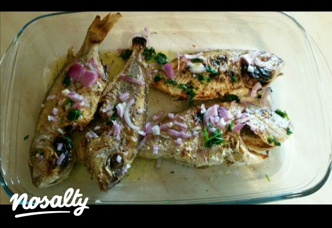 Grillezett vörös sügér