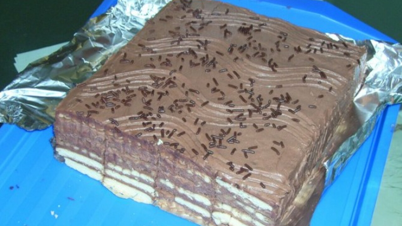 Kakaós keksztorta