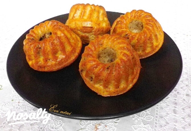 Banános-csokis muffin Évi nénitől