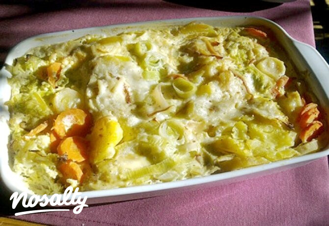 Zöldséges rakottas