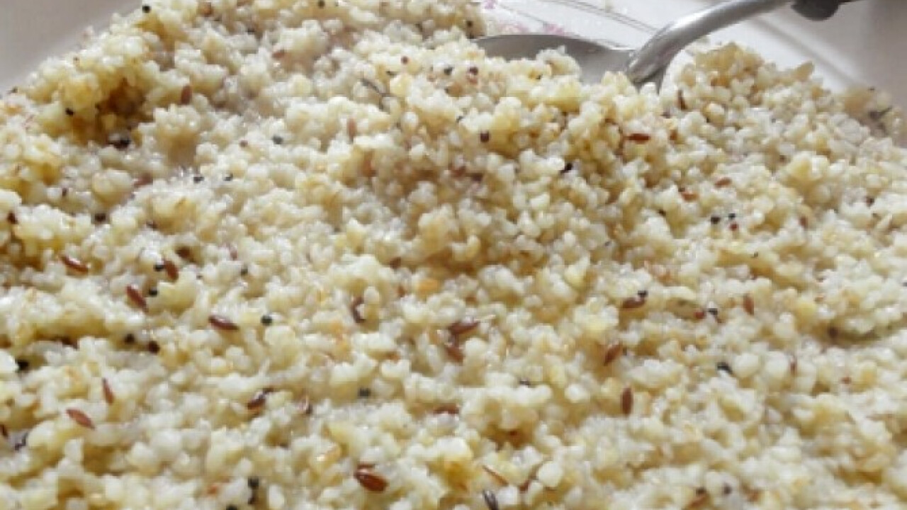 Alap Rava Upma - avagy sós indiai reggeli
