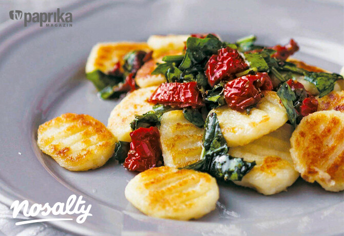 Vajban pirított gnocchi