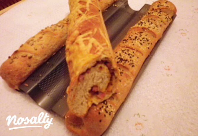 Pizzás és magos baguette