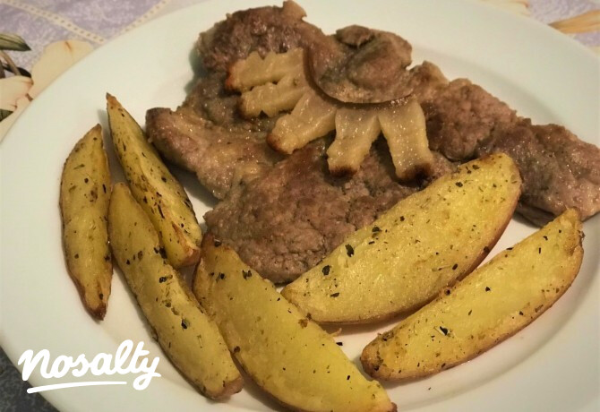 Cigánypecsenye steak burgonyával