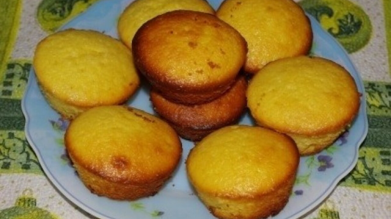 Krémes citromos muffin